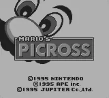Image n° 4 - screenshots  : Mario's Picross